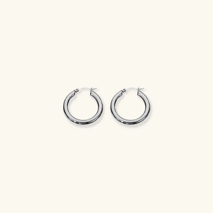 [Raffine]Wide Hoop Earrings