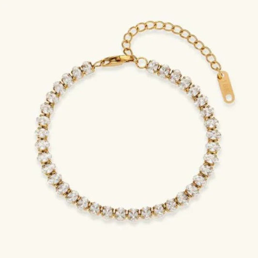 [Raffine]Wisteria Diamond Tennis Bracelet