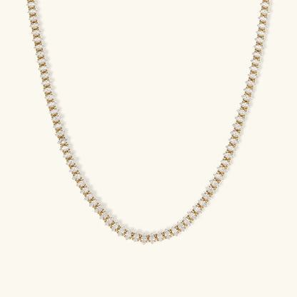 [Raffine]Wisteria Diamond Tennis Necklace