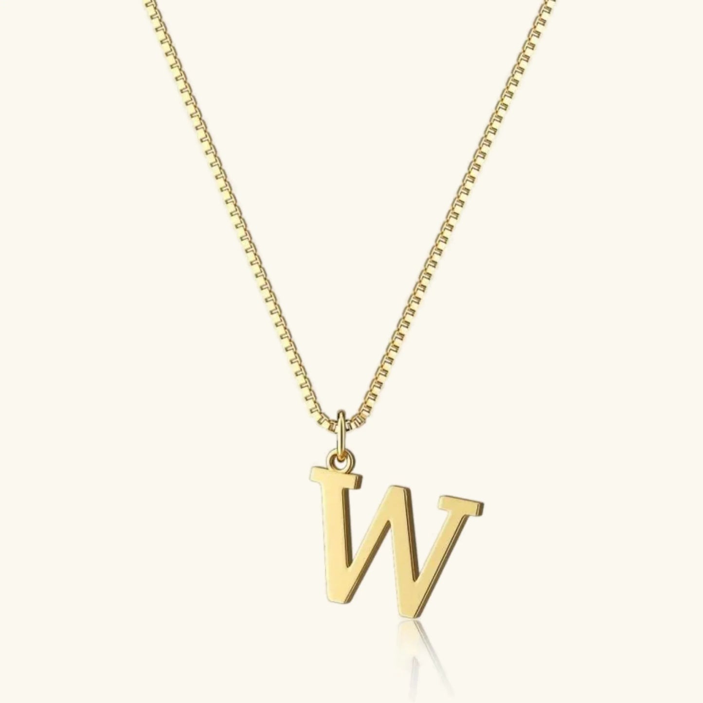[Raffine]Therese Letter Initial Gold Necklace