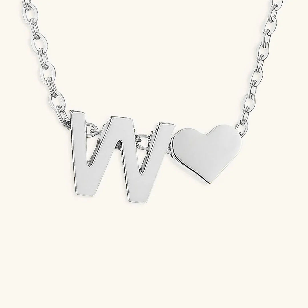 [Raffine]Ria Initial Letter Gold Necklace