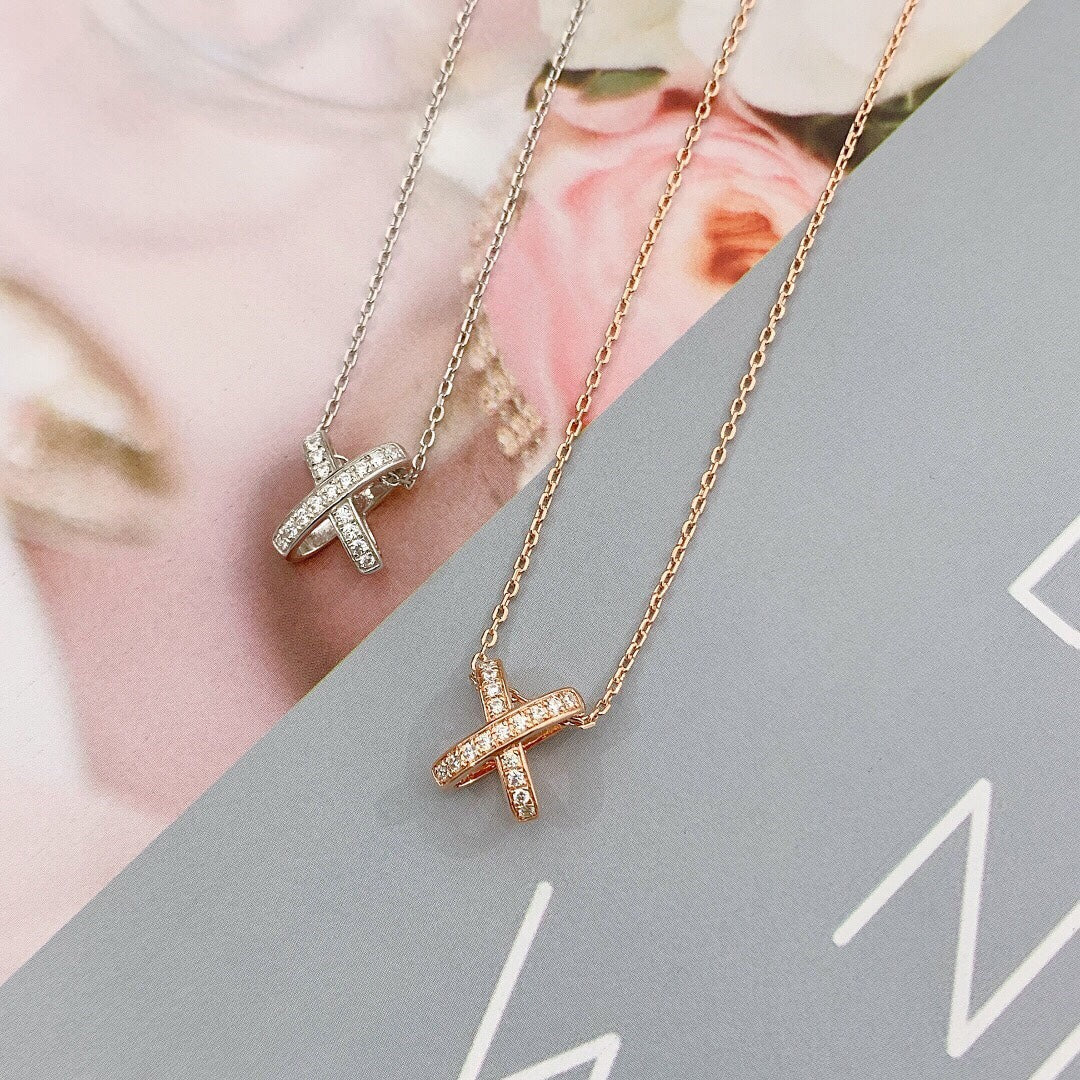 [Raffine]COLLAR JEUX DE DIAMANTES