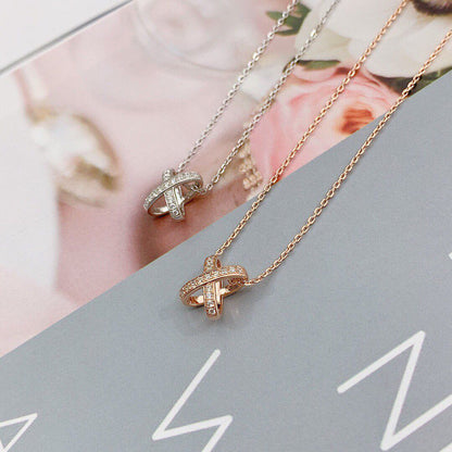 [Raffine]COLLAR JEUX DE DIAMANTES