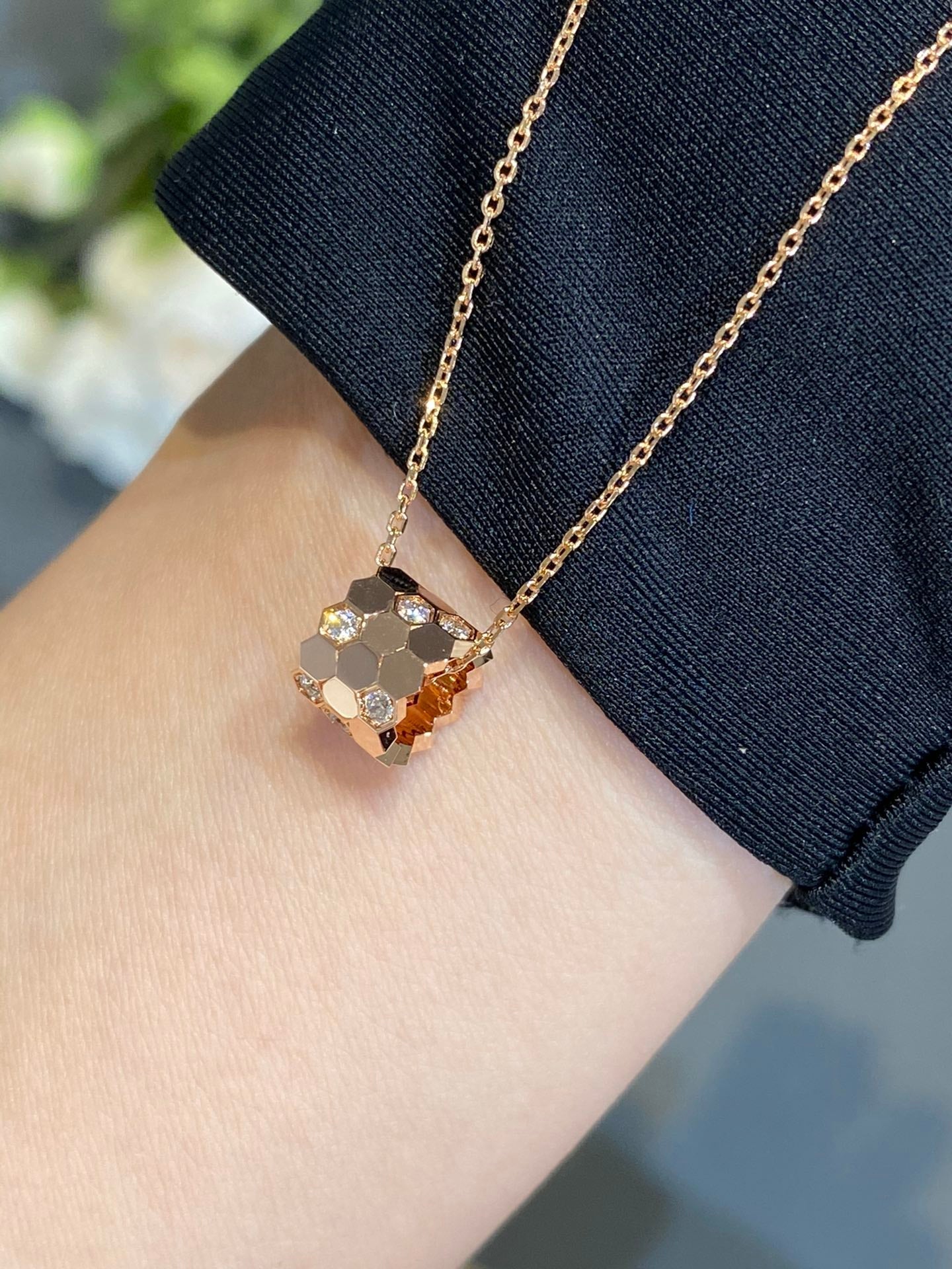 [Raffine]BEE LOVE DIAMOND NECKLACE