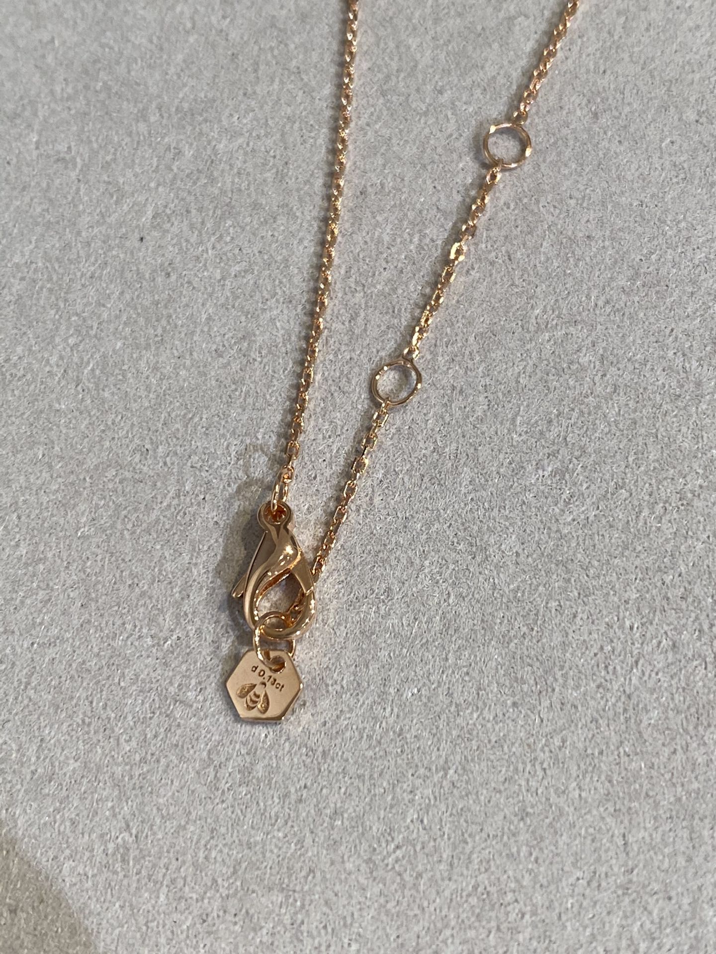 [Raffine]BEE LOVE DIAMOND NECKLACE