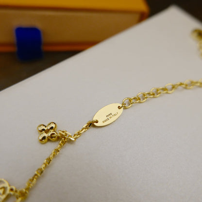 [Raffine]BLOOMING SUPPLE NECKLACE BRASS