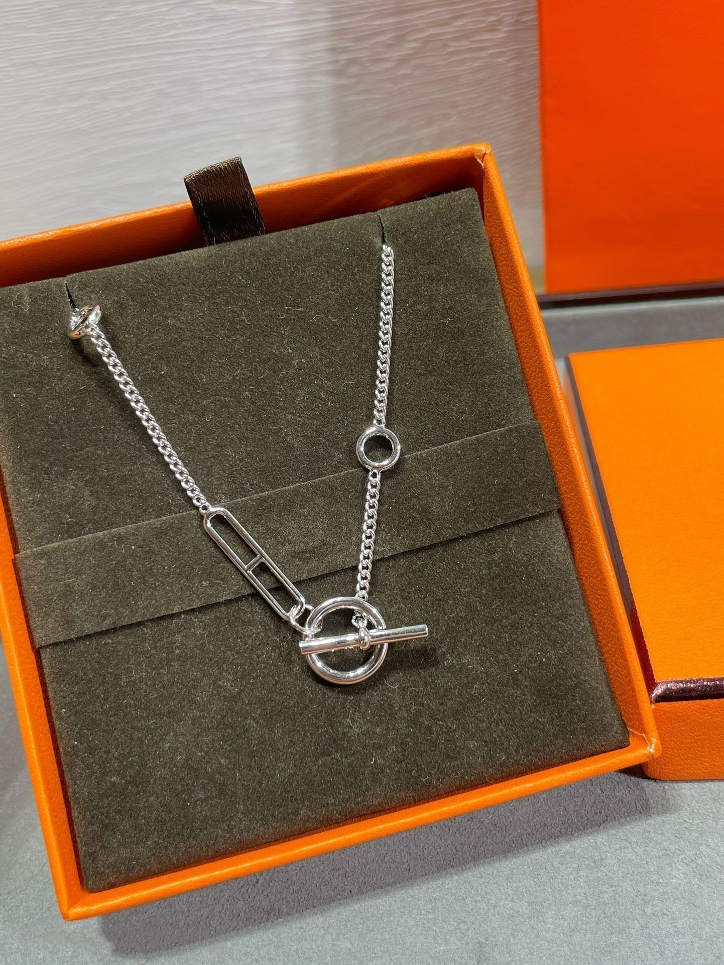 [Raffine]HM STERLING CHAINE D'ANCRE HEART