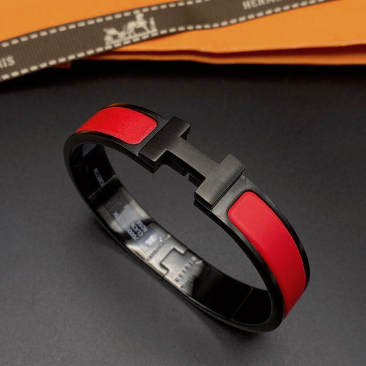 [Raffine]CLIC HM SO BLACK RED BRACELET