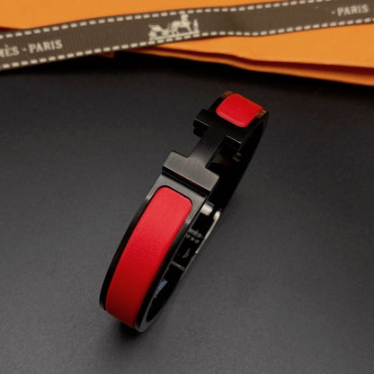 [Raffine]CLIC HM SO BLACK RED BRACELET