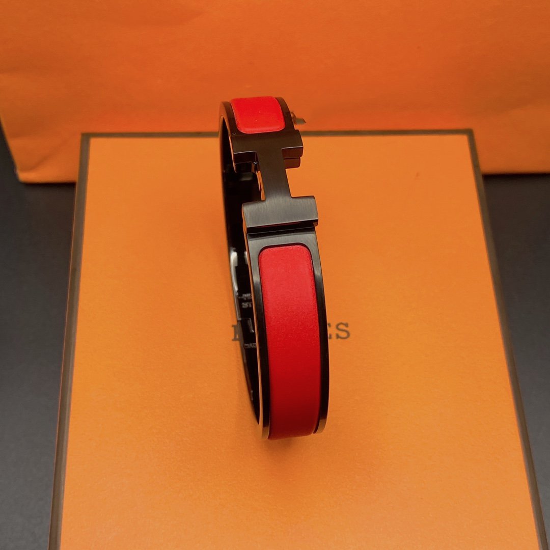 [Raffine]CLIC HM SO BLACK RED BRACELET