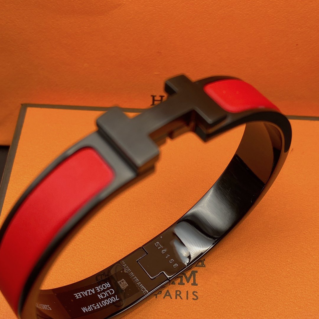 [Raffine]CLIC HM SO BLACK RED BRACELET