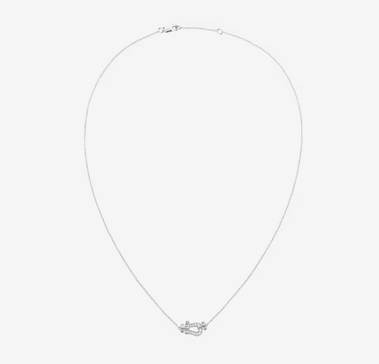 [Raffine]FORCE 10 DIAMOND SILVER NECKLACE MINI MODEL
