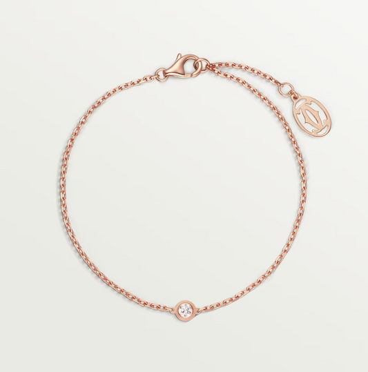 [Raffine]DAMOUR DIAMOND LINK BRACELET