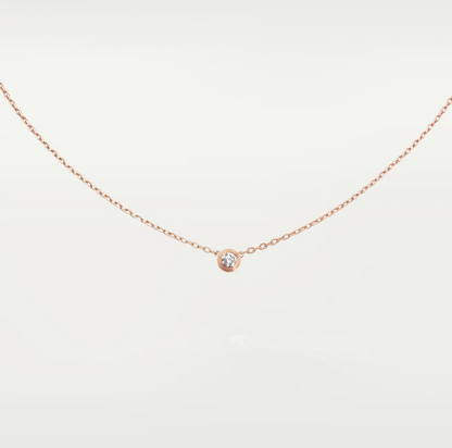 [Raffine]COLLAR DE DIAMANTES DAMOUR
