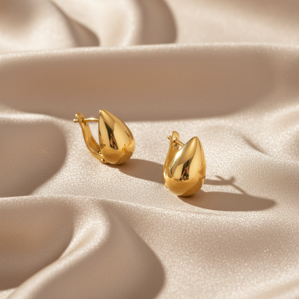 [Raffine]Velvette Gold Earrings