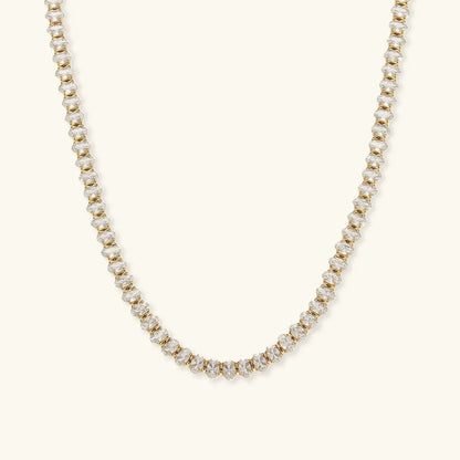 [Raffine]Wisteria Diamond Tennis Necklace
