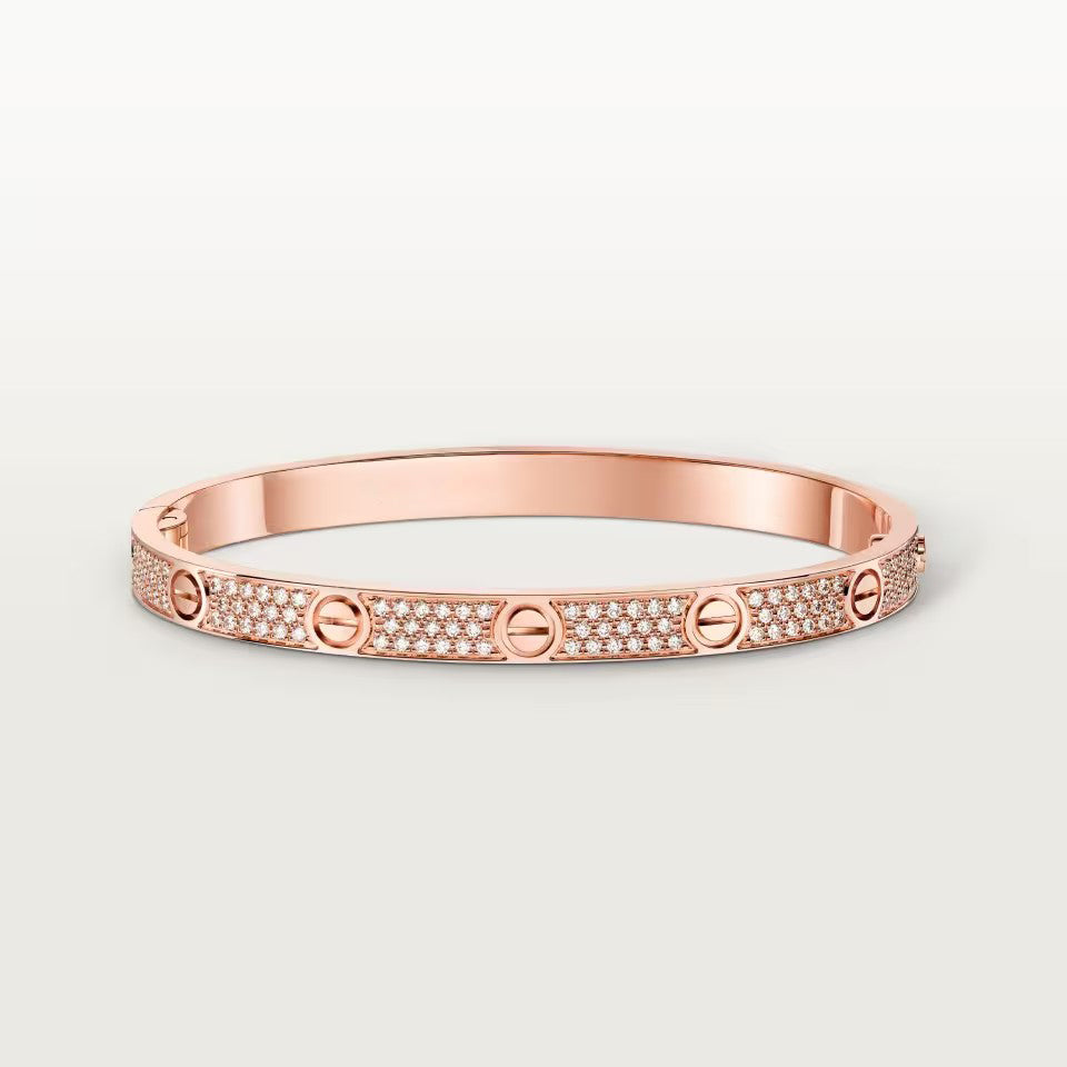 [Raffine]LOVE BRACELET 4.8MM DIAMOND-PAVED