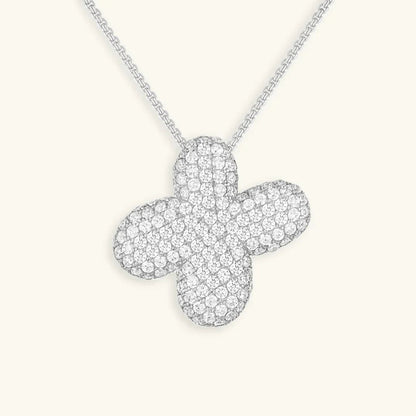 [Raffine]Bubble Initial Diamond Necklace