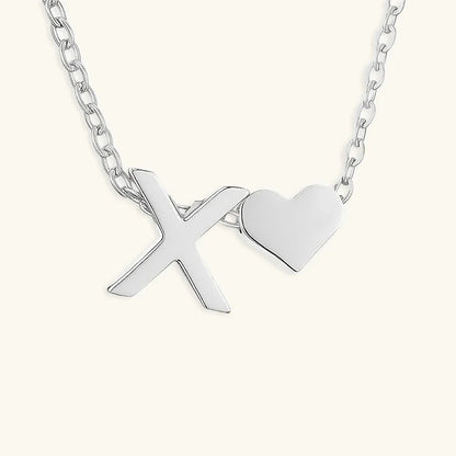 [Raffine]Ria Initial Letter Gold Necklace