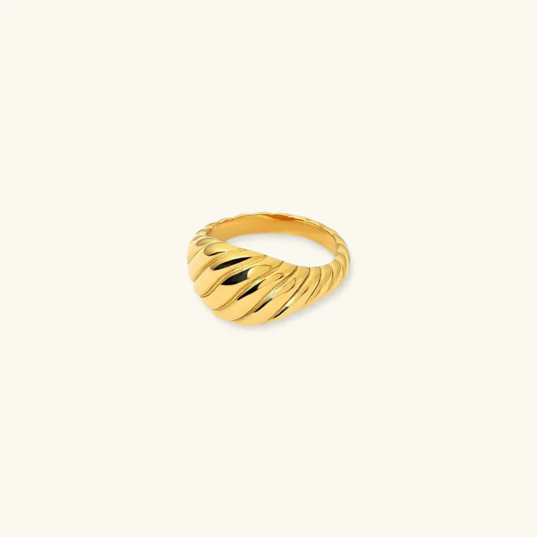 [Raffine]Ylenna Gold Croissant Ring