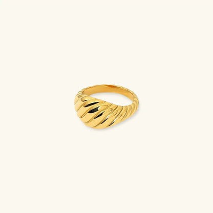 [Raffine]Ylenna Gold Croissant Ring