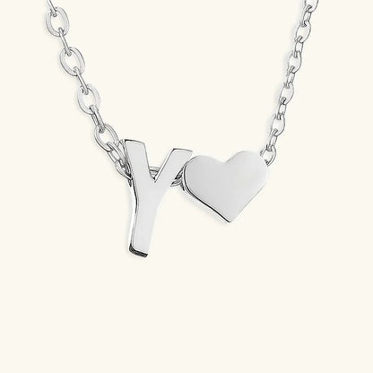 [Raffine]Ria Initial Letter Gold Necklace