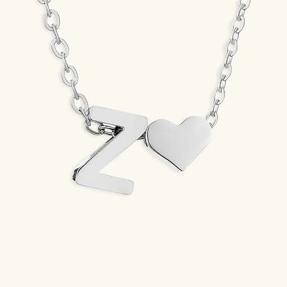 [Raffine]Ria Initial Letter Gold Necklace