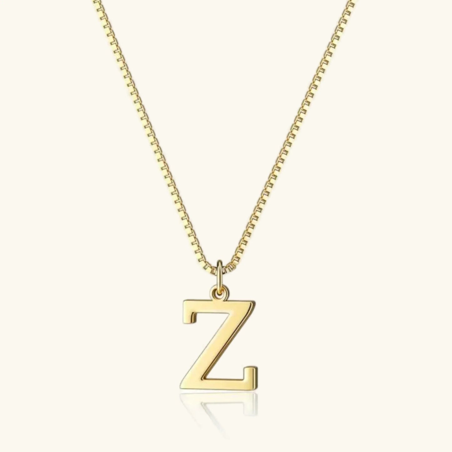 [Raffine]Therese Letter Initial Gold Necklace