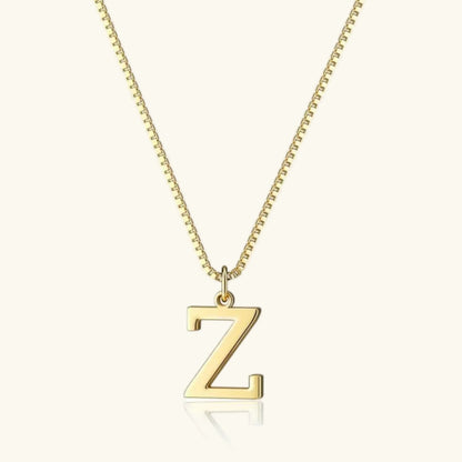 [Raffine]Therese Letter Initial Gold Necklace