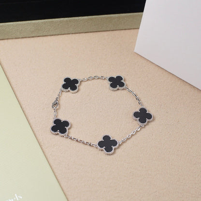 [Raffine] CLOVER 5 MOTIV ONYX-ARMBANDKOLLEKTION