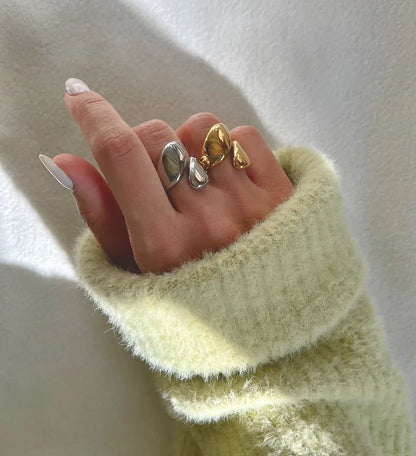 [Raffine]Hattaria Gold Ring