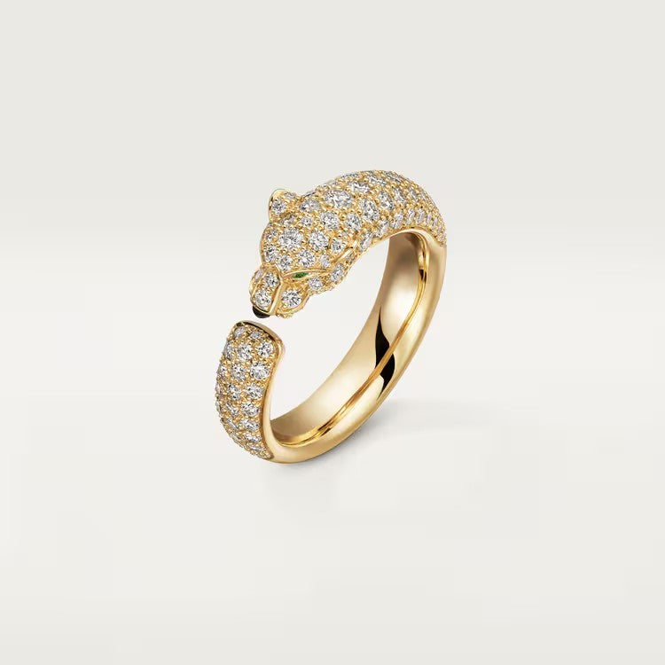 [Raffine]PANTHERE FULL DIAMOND SMALL RING