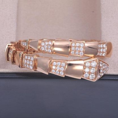 [Raffine]SERPENTI BRACELET PINK GOLD DIAMOND