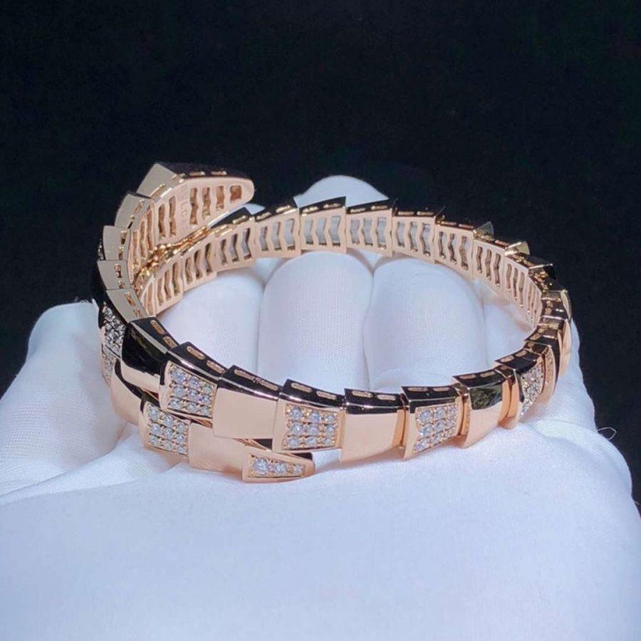 [Raffine]SERPENTI BRACELET PINK GOLD DIAMOND