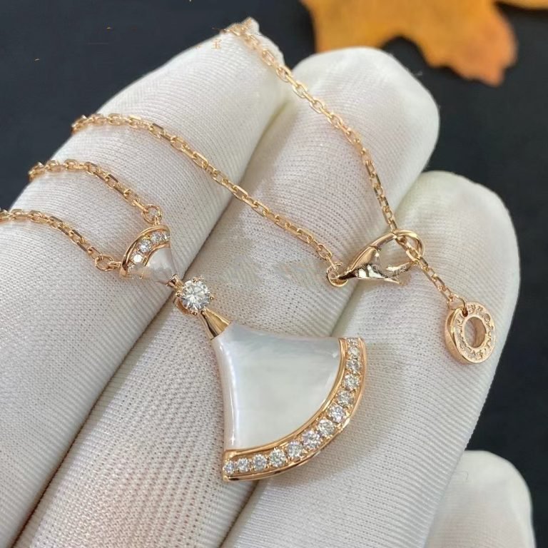 [Raffine] COLLAR DREAM MOP ORO ROSA DIAMANTE