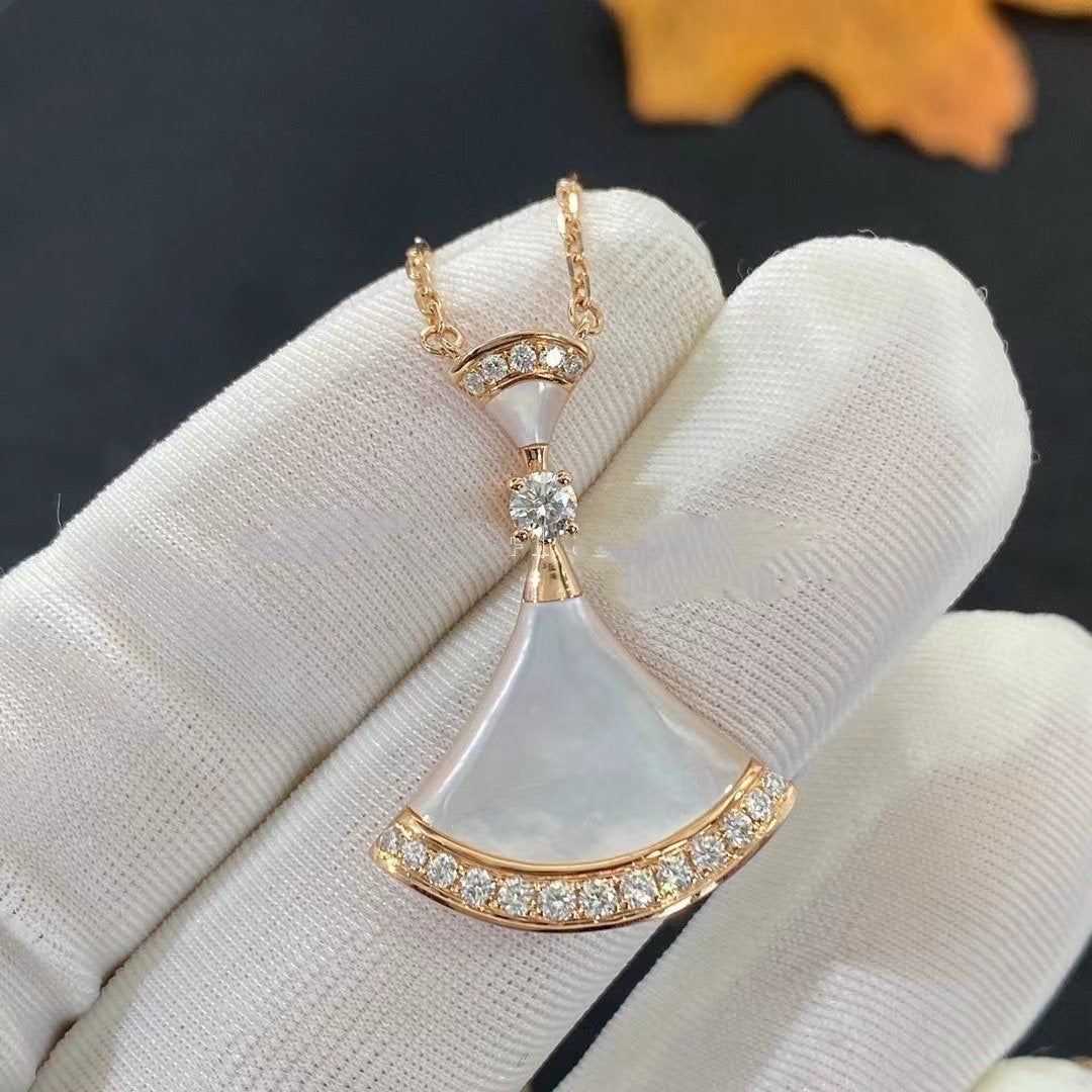 [Raffine] COLLAR DREAM MOP ORO ROSA DIAMANTE