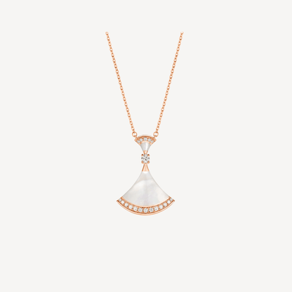 [Raffine] COLLAR DREAM MOP ORO ROSA DIAMANTE