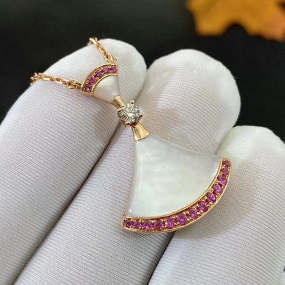 [Raffine]DREAM NECKLACE MOP PINK DIAMOND