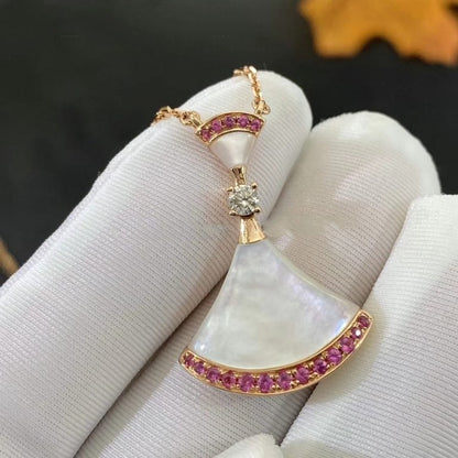 [Raffine]DREAM NECKLACE MOP PINK DIAMOND