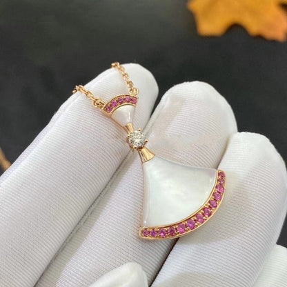 [Raffine]DREAM NECKLACE MOP PINK DIAMOND
