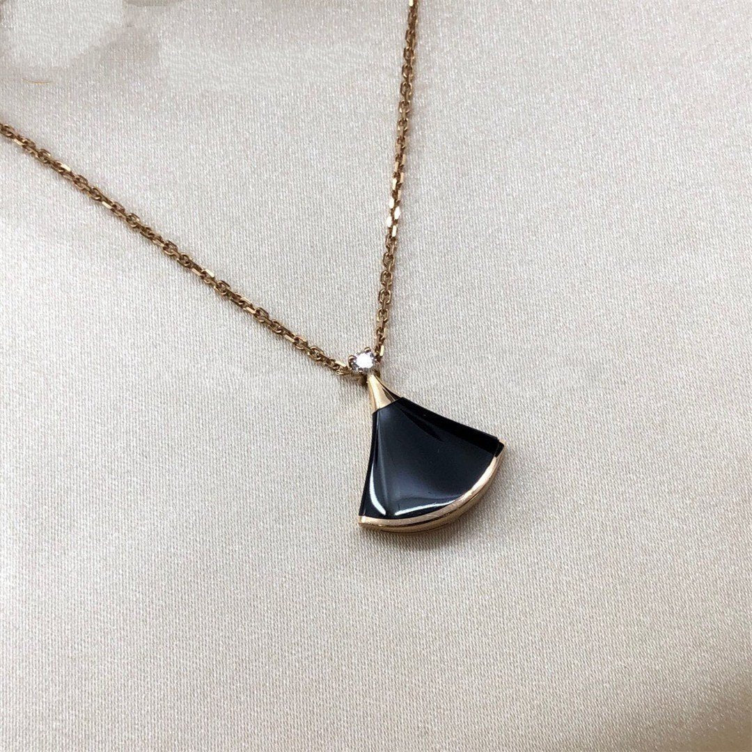 [Raffine]DREAM NECKLACE ONYX 1 DIAMOND