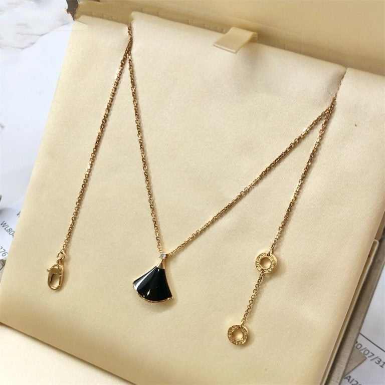 [Raffine]DREAM NECKLACE ONYX 1 DIAMOND
