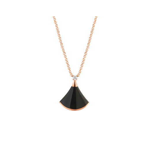 [Raffine]DREAM NECKLACE ONYX 1 DIAMOND