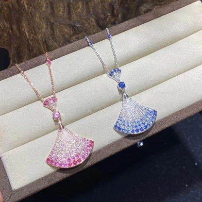 [Raffine]DREAM NECKLACK DIAMOND PINK GOLD