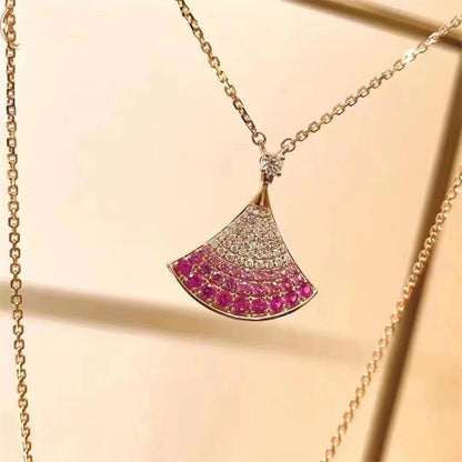 [Raffine]DREAM NECKLACE PINK GOLD PINK DIAMOND