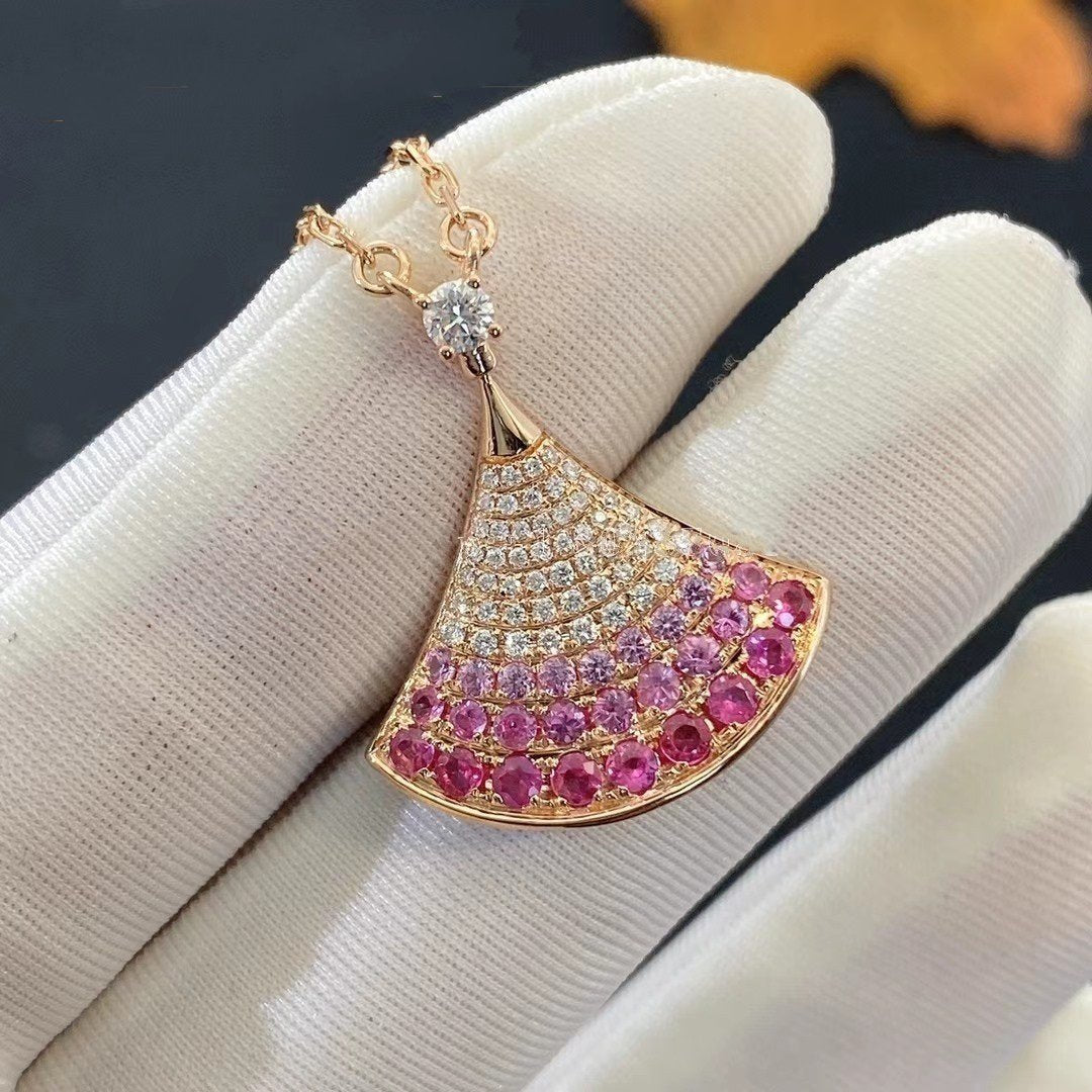 [Raffine]DREAM NECKLACE PINK GOLD PINK DIAMOND