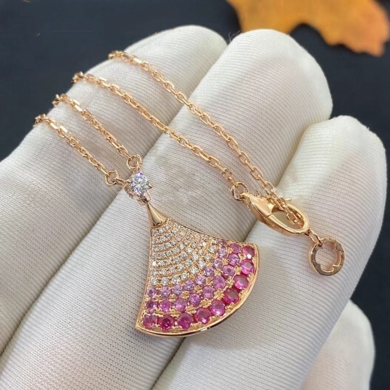 [Raffine]DREAM NECKLACE PINK GOLD PINK DIAMOND