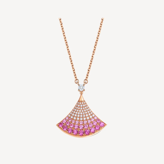 [Raffine]DREAM NECKLACE PINK GOLD PINK DIAMOND