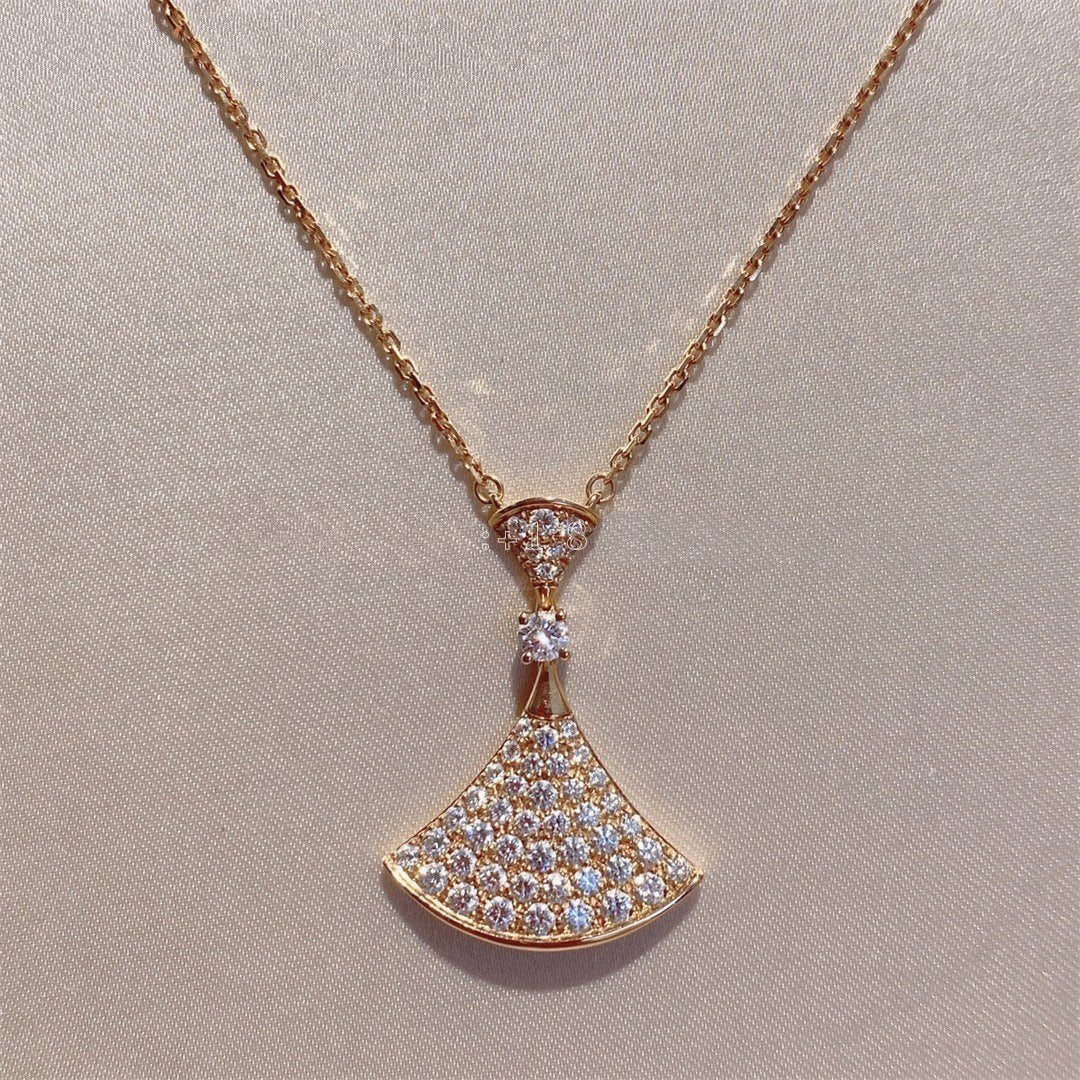 [Raffine] COLLAR DE ENSUEÑO EN ORO ROSA CON DIAMANTES
