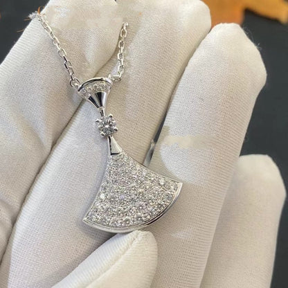 [Raffine]DREAM NECKLACE SILVER FULL DIAMOND